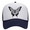 OTTO Polyester Foam Front Five Panel High Crown Mesh Back Trucker Hat Thumbnail