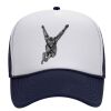 OTTO Polyester Foam Front Five Panel High Crown Mesh Back Trucker Hat Thumbnail