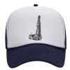 OTTO Polyester Foam Front Five Panel High Crown Mesh Back Trucker Hat Thumbnail