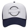 OTTO Polyester Foam Front Five Panel High Crown Mesh Back Trucker Hat Thumbnail