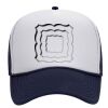 OTTO Polyester Foam Front Five Panel High Crown Mesh Back Trucker Hat Thumbnail