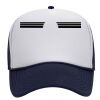 OTTO Polyester Foam Front Five Panel High Crown Mesh Back Trucker Hat Thumbnail