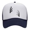 OTTO Polyester Foam Front Five Panel High Crown Mesh Back Trucker Hat Thumbnail
