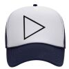 OTTO Polyester Foam Front Five Panel High Crown Mesh Back Trucker Hat Thumbnail