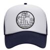 OTTO Polyester Foam Front Five Panel High Crown Mesh Back Trucker Hat Thumbnail