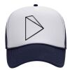 OTTO Polyester Foam Front Five Panel High Crown Mesh Back Trucker Hat Thumbnail