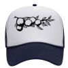 OTTO Polyester Foam Front Five Panel High Crown Mesh Back Trucker Hat Thumbnail