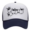 OTTO Polyester Foam Front Five Panel High Crown Mesh Back Trucker Hat Thumbnail