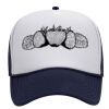 OTTO Polyester Foam Front Five Panel High Crown Mesh Back Trucker Hat Thumbnail