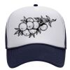 OTTO Polyester Foam Front Five Panel High Crown Mesh Back Trucker Hat Thumbnail