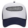 OTTO Polyester Foam Front Five Panel High Crown Mesh Back Trucker Hat Thumbnail