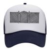 OTTO Polyester Foam Front Five Panel High Crown Mesh Back Trucker Hat Thumbnail