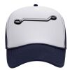 OTTO Polyester Foam Front Five Panel High Crown Mesh Back Trucker Hat Thumbnail