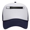 OTTO Polyester Foam Front Five Panel High Crown Mesh Back Trucker Hat Thumbnail