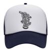 OTTO Polyester Foam Front Five Panel High Crown Mesh Back Trucker Hat Thumbnail