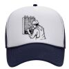 OTTO Polyester Foam Front Five Panel High Crown Mesh Back Trucker Hat Thumbnail