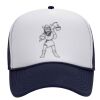 OTTO Polyester Foam Front Five Panel High Crown Mesh Back Trucker Hat Thumbnail