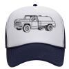 OTTO Polyester Foam Front Five Panel High Crown Mesh Back Trucker Hat Thumbnail