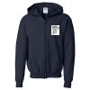 Youth Hickory Full-Zip Hooded Sweatshirt Thumbnail