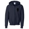 Youth Hickory Full-Zip Hooded Sweatshirt Thumbnail