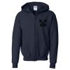 Youth Hickory Full-Zip Hooded Sweatshirt Thumbnail