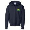 Youth Hickory Full-Zip Hooded Sweatshirt Thumbnail