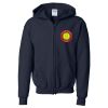 Youth Hickory Full-Zip Hooded Sweatshirt Thumbnail
