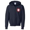 Youth Hickory Full-Zip Hooded Sweatshirt Thumbnail