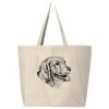 Hickory Jumbo Canvas Tote Thumbnail