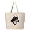 Hickory Jumbo Canvas Tote Thumbnail