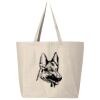 Hickory Jumbo Canvas Tote Thumbnail