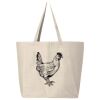 Hickory Jumbo Canvas Tote Thumbnail