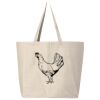 Hickory Jumbo Canvas Tote Thumbnail
