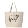 Hickory Jumbo Canvas Tote Thumbnail