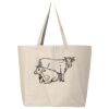 Hickory Jumbo Canvas Tote Thumbnail