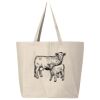 Hickory Jumbo Canvas Tote Thumbnail