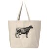 Hickory Jumbo Canvas Tote Thumbnail