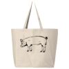 Hickory Jumbo Canvas Tote Thumbnail