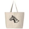 Hickory Jumbo Canvas Tote Thumbnail