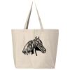 Hickory Jumbo Canvas Tote Thumbnail
