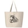 Hickory Jumbo Canvas Tote Thumbnail