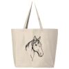 Hickory Jumbo Canvas Tote Thumbnail