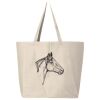 Hickory Jumbo Canvas Tote Thumbnail
