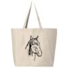 Hickory Jumbo Canvas Tote Thumbnail