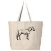Hickory Jumbo Canvas Tote Thumbnail