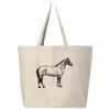 Hickory Jumbo Canvas Tote Thumbnail