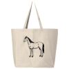 Hickory Jumbo Canvas Tote Thumbnail