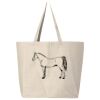 Hickory Jumbo Canvas Tote Thumbnail