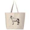 Hickory Jumbo Canvas Tote Thumbnail