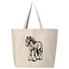 Hickory Jumbo Canvas Tote Thumbnail